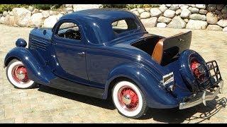 1935 Ford 3-Window Coupe, Stock Flathead V8, Volo Classic Cars