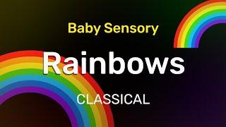 Rainbows Baby Sensory Animation for Visual Stimulation