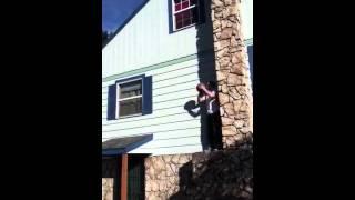 Amazing Chimney trick shot 1