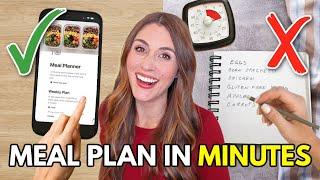 5-Minute Meal Planning Hack (never stress about dinner again!)