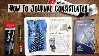 How to Journal Consistently