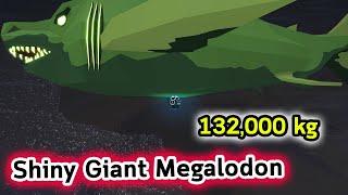 Shiny Giant Megalodon ตัวใหญ่มาก มาก มาก Roblox Fisch