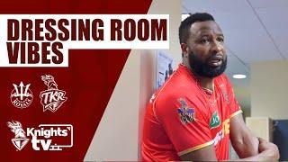 A Jubilant Dressing Room After Thrilling Victory in TKRvBR | #KnightsTV | CPL 2024