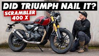 Triumph Scrambler 400 X Review: Did They Nail It?