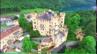 Schloss Hohenschwangau Castle Bavaria HD 4K ~ 06 2016