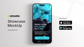 Mobile Screen App Mockup - After Effects Template