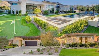 $6.3M Luxury Modern Mansion Las Vegas 5750 Sqft, 4BD, 5BD, Guard Gated, Golf, Pool & Spa & MORE!