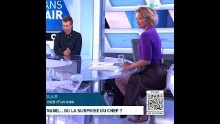 Maya Lauqué Jupe fendue C Dans L'air 15 08 2024