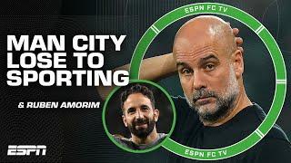 [FULL REACTION] Manchester City LOSE to Ruben Amorim & Sporting in the Champions League  | ESPN FC