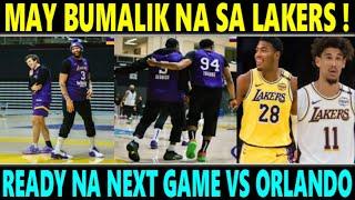 BREAKING: May BUMALIK sa LAKERS! READY NA sa NEXT GAME vs ORLANDO MAGIC