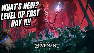 Level Up FAST in Revenant ACT I! What's New & Must-Know Tips | Destiny 2