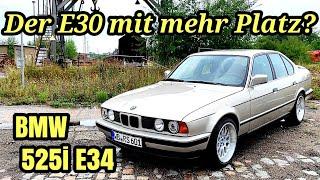 BMW 525i E34 - Der "große" E30? | Probefahrt, Plus & Minus | Youngtimer 2023