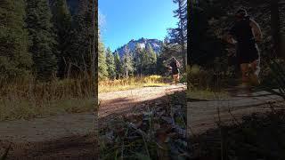 Soaking up all the trail running views before winter #colorado #trailrunning