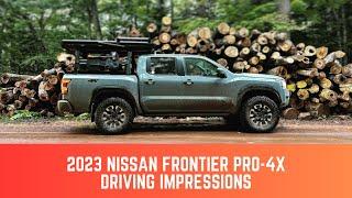 In The Driver's Seat: 2023 Nissan Frontier Pro-4X - Review & Driving Impressions