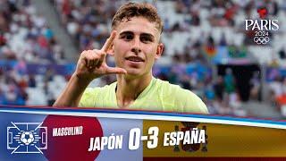 Highlights & Goles: Japón vs España 0-3 en Cuartos de Final | Juegos Olímpicos París 2024