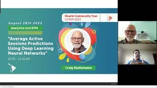 Average Active Sessions Predictions Using Deep Learning Neural Networks Craig Shallahamer