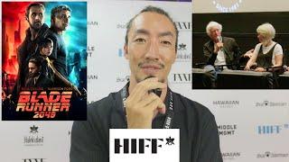 Did Blade Runner 2049 change sci-fi 7 years later? Roger Deakins Interview at #hiff #moviereview