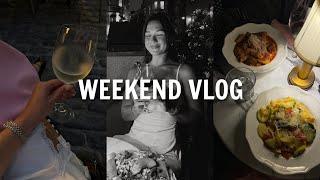 august weekend at home! bedroom refresh, making burger bowls & chatting