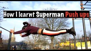 SUPERMAN PUSH UPS | Push up journey