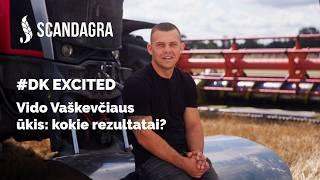 DK EXCITED rapsų kūlimas Vido Vaškevičiaus ūkyje