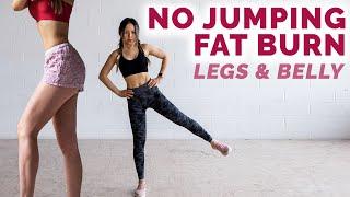 Full Body No Jumping Workout To Burn Fat | Burn Thigh Fat Low Impact Cardio