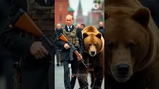 ️Power Ful PM And # Animal's Ai Video # Mr. Modi ji  # Mr. Vladimir Putin   # Mr. Trump  !!