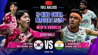 Jin/Seo (KOR) vs Rankireddy/Shetty (IND) - SF | China Masters 2024