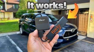 Ottocast TV Mate - Use Any TV Stick On Your Car with Factory CarPlay!