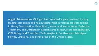 Angelo D’Alessandro Michigan - Possesses Excellent Leadership Abilities