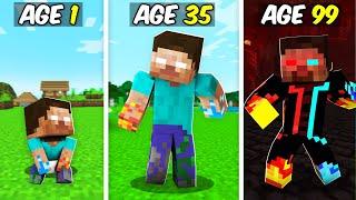 Surviving 99 Years As Herobrine In Minecraft! (Elemental)