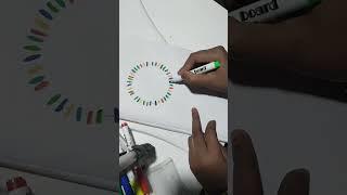 I could be "vritt" ‍‍with log se bana color mix public drawing art#shorts#youtubevideo #viral