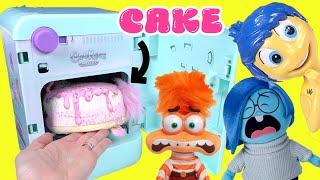 Inside Out 2 Movie Characters Make Cookeez Makery Fridge Cake! DIY Crafts for Kids