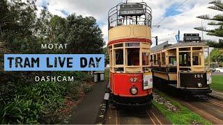 MOTAT Tram Live Day dashcam 21 Aug 2022