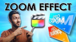 Best Way To Create a ZOOM IN/OUT EFFect in Final Cut Pro