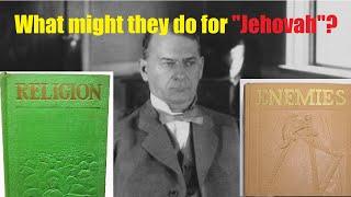 1926 -- "Satan's organization" new light makes Schnell ask will JWs justify KILLING their enemies?