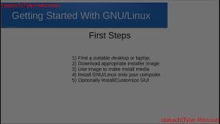 Getting Started With GNU/Linux