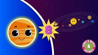 Number Eight Song | Eight Planets | Learn Numbers | Solar System | Bindi's Music & Rhymes