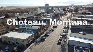 Drone Choteau, Montana