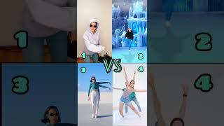 who you can't take your eyes off‍️ #challenge #tiktok #battle #funny #dance #wow #super