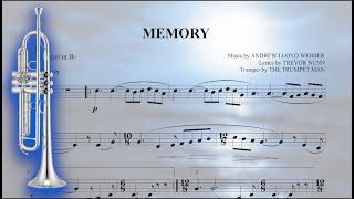 Memory (from the musical "Cats") - Bb Trumpet Sheet Music