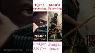 Tiger 3 Vs Gadar 2 | #shorts #short #youtubeshorts #shortsfeed #shortvideo  #salmankhan #sunnydeol