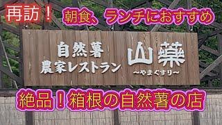 箱根の自然薯農家レストラン『山薬』さんで昼ご飯