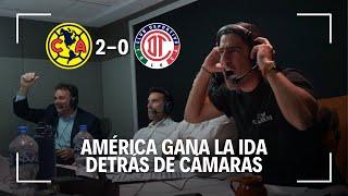 LO QUE NO VISTE del triunfo del AMÉRICA | América 2-0 Toluca | Andrés Vaca