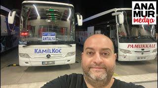 Bodrum-Antalya Otobüs Yolculuğu Emre Anamur Vlog / Uzun yolda uçak mı otobüs mü daha mantıklı?