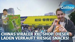 Chinas viraler XXL-Shop: Dieser Laden verkauft riesige Snacks!