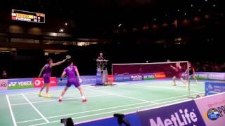 2015 일본 배드민턴오픈 결승 이용대-유연성 베스트랠리_2세트/2015 Japan Badminton Final MD Lee-Yoo Best rally_2set