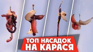 КАРАСЬ! На что ЛОВИТЬ КАРАСЯ? ТОП НАСАДОК #РыболовныеФишки