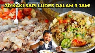 SOP KAKI SAPI TERLARIS DI JAKARTA, 3 JAM LUDES 30 KAKI SAPI!