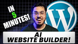 How to build a Website using Wordpress & AI in 5 Minutes?