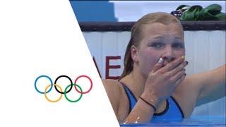 Ruta Meilutyte Wins Women's 100m Breaststroke Gold - London 2012 Olympics